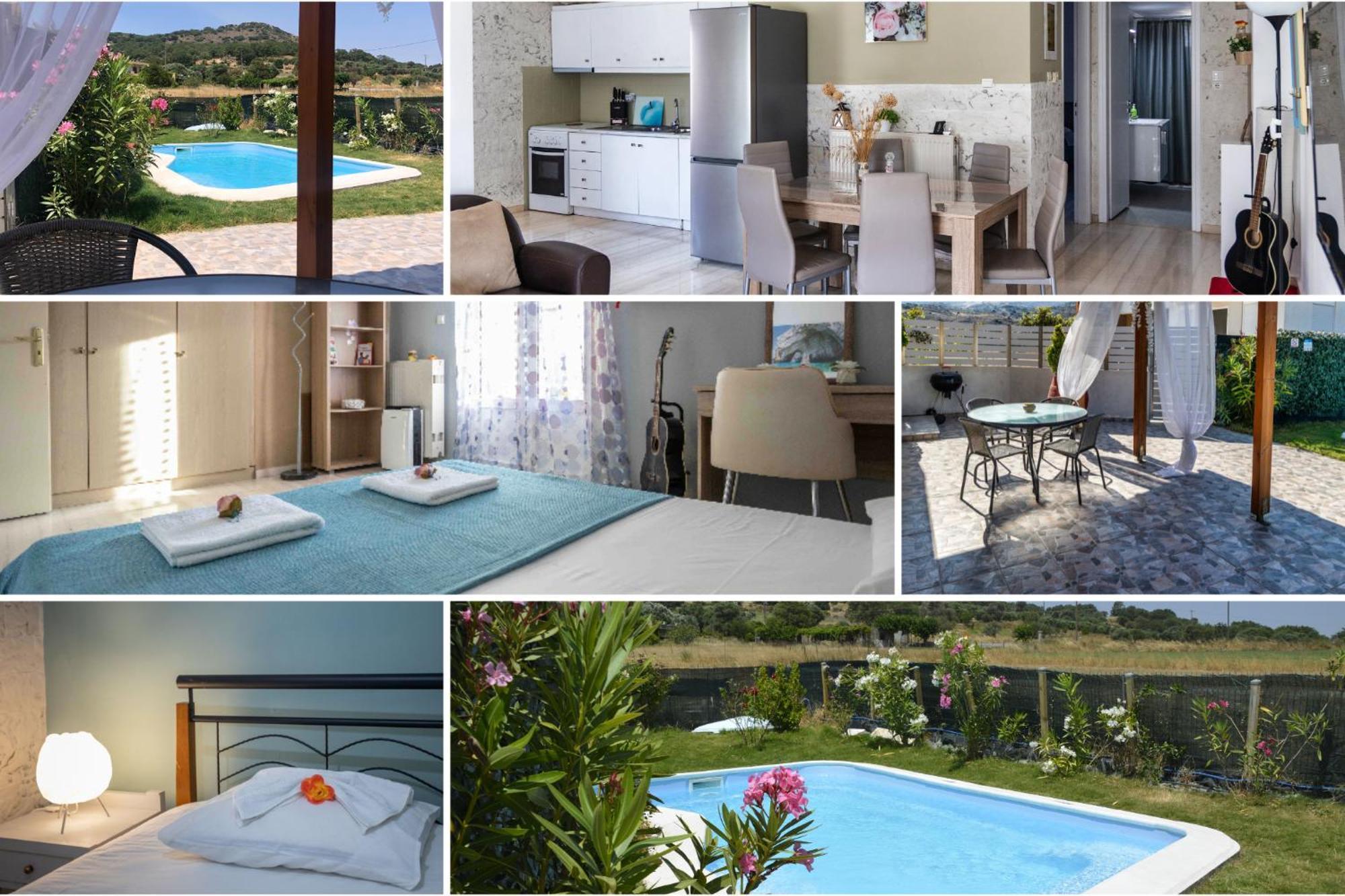 Marilis House, Private Pool, Wifi, Mountain View, Netflix, Self-check-in * Ardaktos